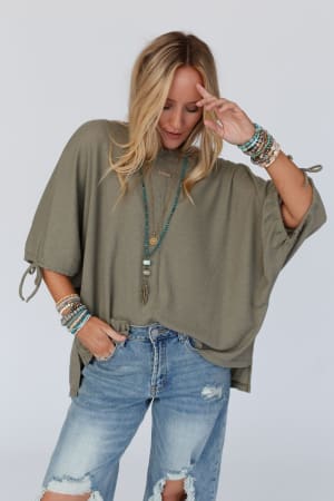 The Nest Little Lark Puff Sleeve Tee: undefined
