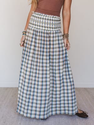 Journey Home Maxi Skirt: undefined
