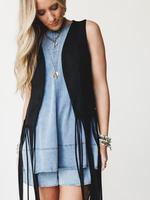 rock-the-west-fringe-vest-black/Black
