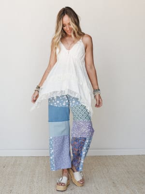 Lace Denim Reverie 2 Piece Bundle: undefined
