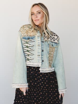 Golden Sun Jacket: Denim