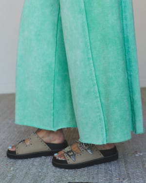 Hit the Mark Pants - Sage Green L / Sage Green
