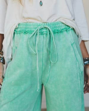 Hit the Mark Pants - Sage Green L / Sage Green