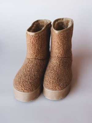 Stay Platform Bootie: Tan