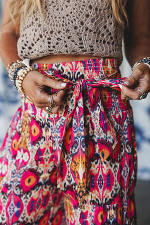 secret-admirer-printed-pants-pink-multi/Pink Multi