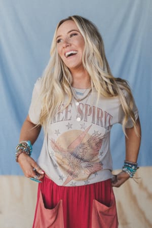 The Nest Freedom Spark Graphic Tee: undefined