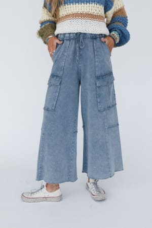 Game On Cargo Wide Leg Pant: undefined
