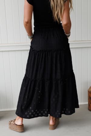 sweet-briar-eyelet-skirt-black/Black