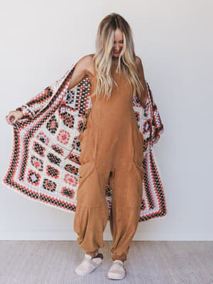 Crochet Washed 2 Piece Bundle: default