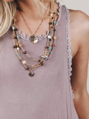 Lost And Found Layered Necklace: undefined