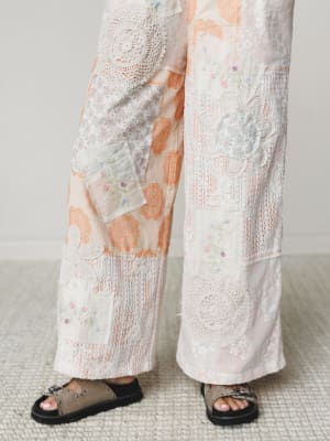 Fruit Fields And Forests Jumpsuit - Orange Striped S / Orange Striped