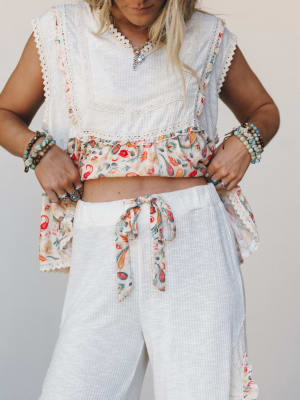 Meadow Wonder Pants - Natural S / Natural
