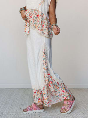 Meadow Wonder Pants - Natural S / Natural