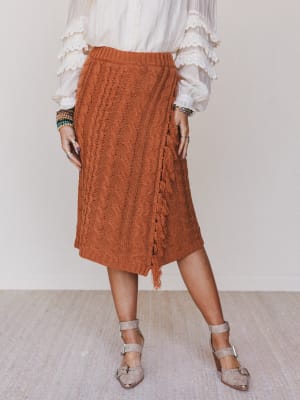 Liz Midi Skirt: undefined