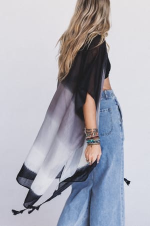 Sienna Soul Ombre Kimono: undefined