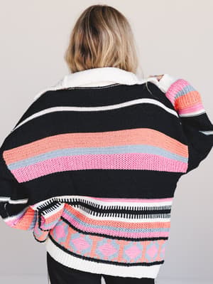 opal-patterned-pullover-black-multi/Black