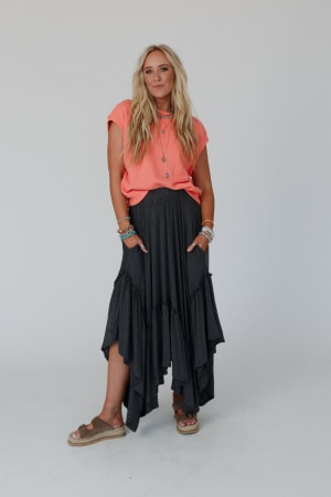 forever-beauty-maxi-skirt-charcoal-2-tone/Charcoal
