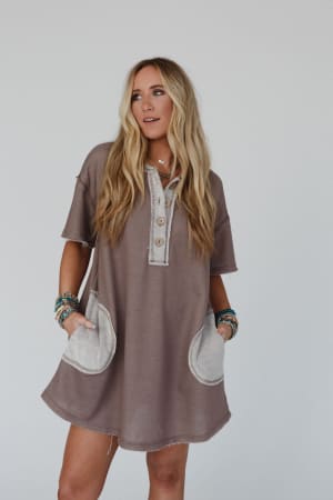 jodi-tunic-dress-mocha/Mocha
