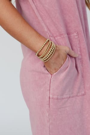 Ethereal Shine Stacked Bracelet: undefined