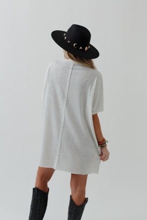 laid-back-luxe-dress-light-heather-gray/Light Heather Gray