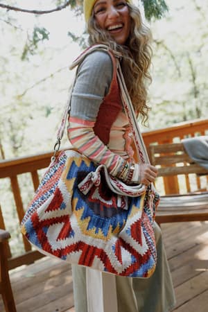 Tribal Traveler Weekender Bag: Multi