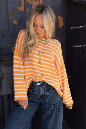 all-my-stripes-oversized-sweater-apricot/Apricot