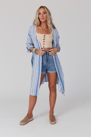 heatwaves-button-down-brami-oatmeal/Oatmeal