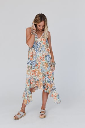 Brown Floral