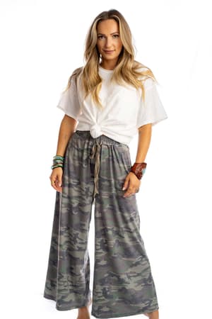 Calling All Camo Lounge Pants: Olive