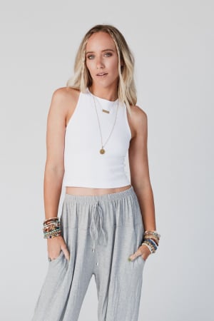 High Neck Racerback Brami: undefined