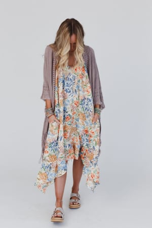 Brown Floral