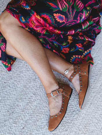 rockstar-ballet-flats-camel/Camel