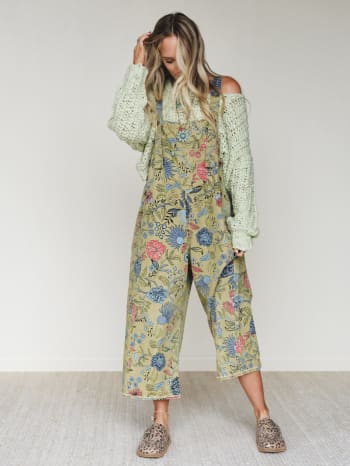 high-hopes-flower-printed-overalls-sage/Sage