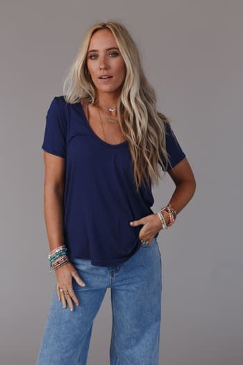scoop-neck-bralette-tee-marine/Blue