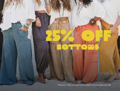 25%+ Off Bottoms