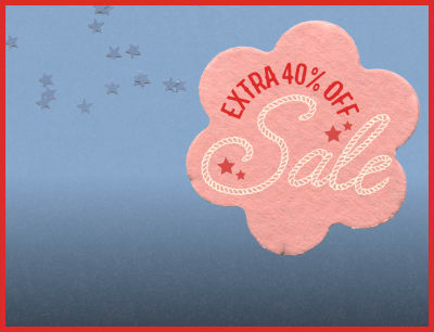 Extra 40% Off ALL Clearance