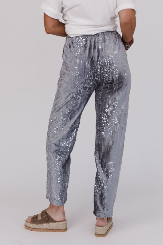 Hfyihgf Women's Wide Leg Pants Sequin Sparkly High Waist Flared Trousers  Clubwear Disco Party Clothes(Silver,M) - Walmart.com