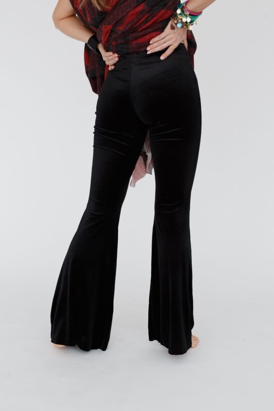 Urban Outfitters Archive Floral Velvet Flare Trousers | Urban Outfitters UK
